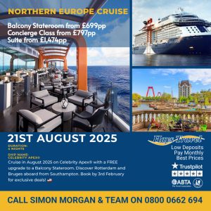 Duration: 4 Nights Ship Name: Celebrity Apex®