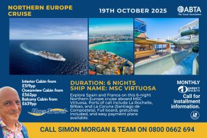 Duration: 6 Nights Ship Name: MSC Virtuosa