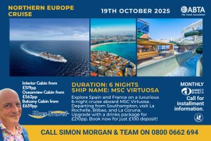 Duration: 6 Nights Ship Name: MSC Virtuosa