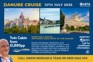Duration: 5 Nights Ship Name: Saga Spirit of the Danube