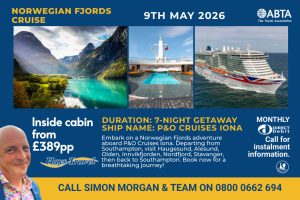 Duration: 7-Night Getaway Ship Name: P&O Cruises Iona