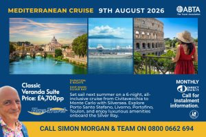 Duration: 6 nights Ship Name: Silver Ray