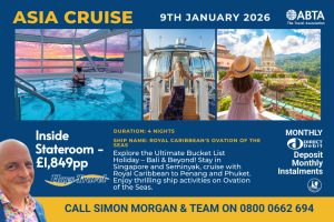 Duration: 4 Nights Ship Name: Royal Caribbean's Ovation of the Seas
