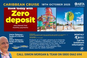 Duration: 13 Nights (7 Nights pre-stay at Rosen Inn Closest to Universal + 6 Nights onboard Royal Caribbean Adventure of the Seas) Ship Name: Adventure of the Seas