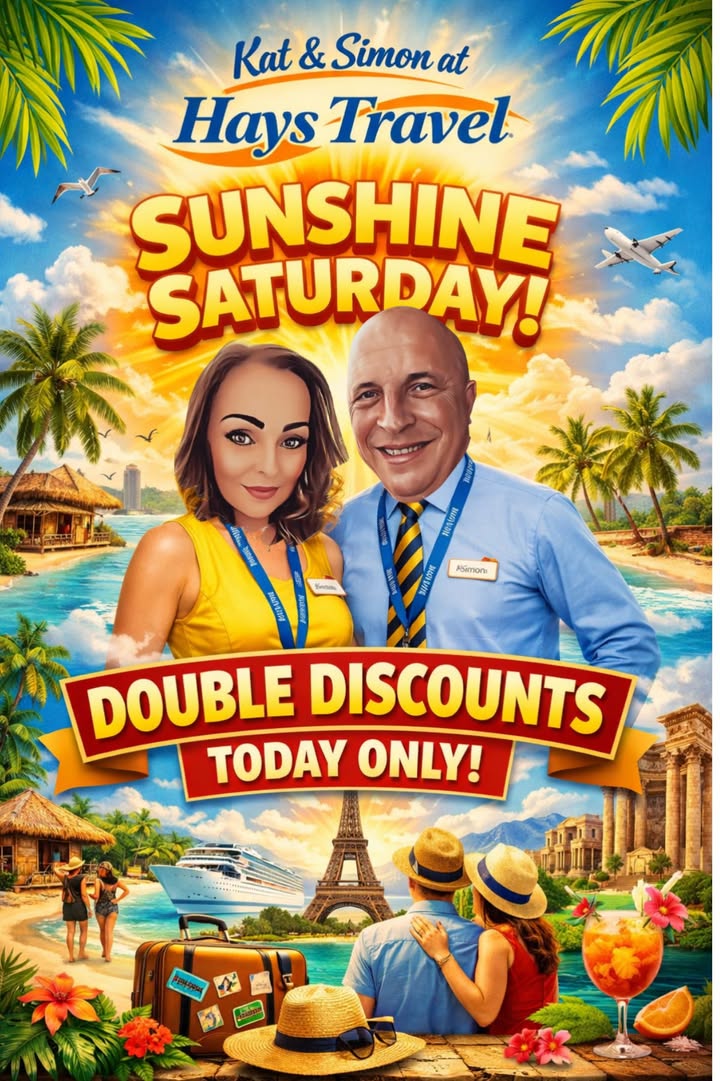 SUNSHINE SATURDAY: DOUBLE DISCOUNTS 🌴☀️