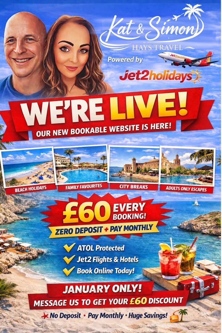 “Kat & Simon’s New Bookable Website Launch Celebration!”