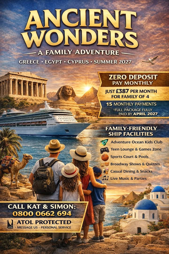 ANCIENT WONDERS – A FAMILY ADVENTURE