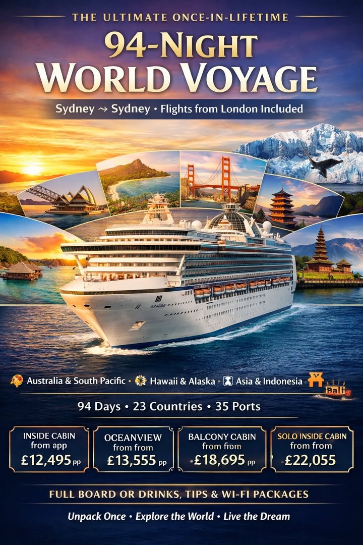 𝗚𝗥𝗔𝗡𝗗 𝗩𝗢𝗬𝗔𝗚𝗘 𝟮𝟬𝟮𝟴 🌍🚢