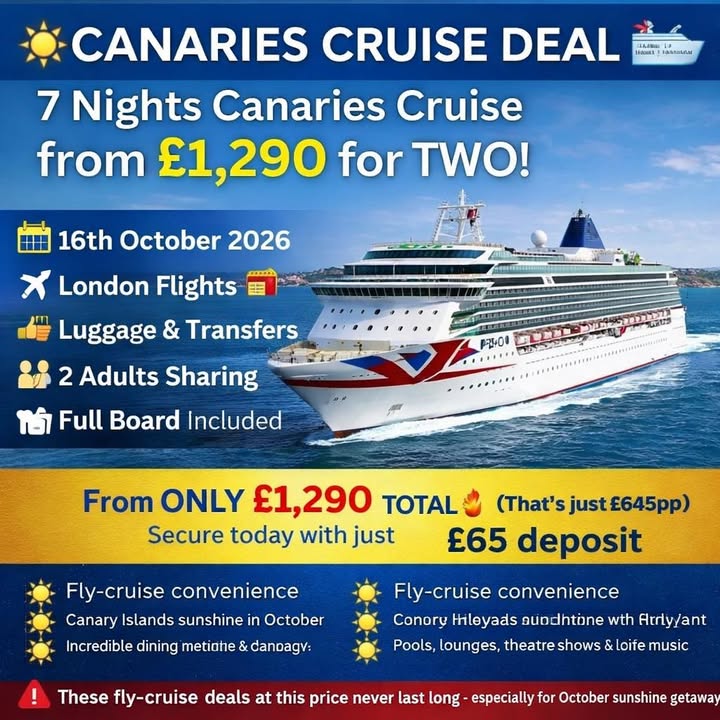 CANARIES CRUISE DEAL