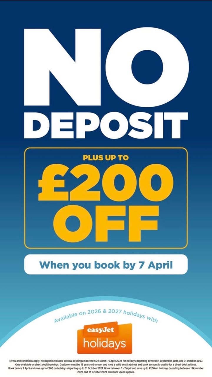 “Kat & Simon: Exciting News – EasyJet Holidays Zero Deposit Is Back!”