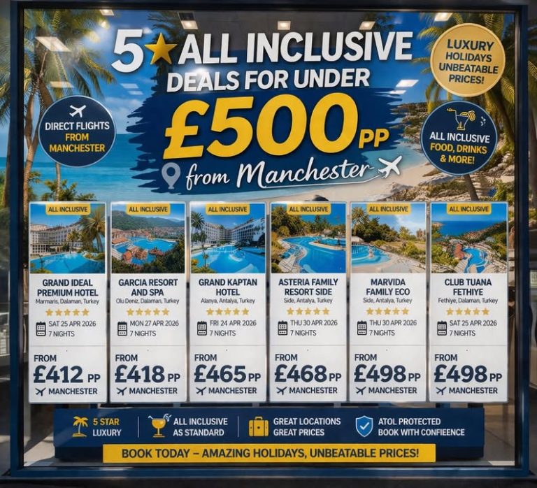 🚨🚨 5⭐ ALL INCLUSIVE UNDER £500PP 🚨🚨