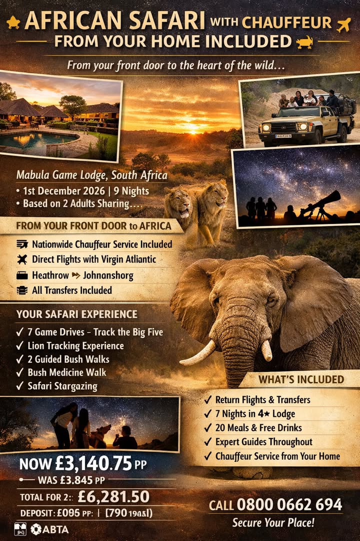 AFRICAN SAFARI ADVENTURE 🌍🦁