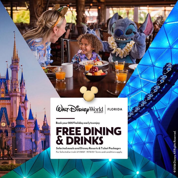“2027 Disney Free Dining & Drinks: Book Early for the Best Value!”