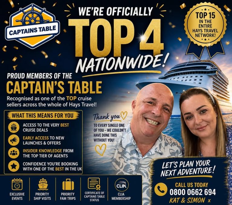 🛳️🔥 TOP 4 CRUISE SELLERS in the UK 🛳️🔥