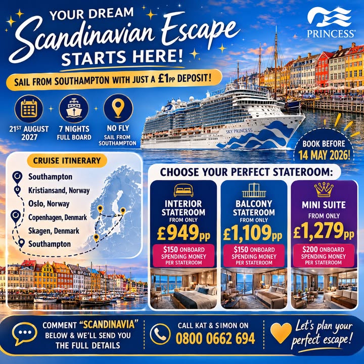 ✨🇳🇴 YOUR DREAM SCANDINAVIAN ESCAPE STARTS HERE 🇩🇰✨
