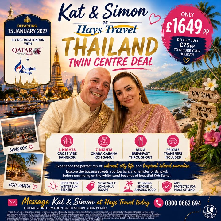 🌴✨ THAILAND TWIN CENTRE ESCAPE ✨🌴