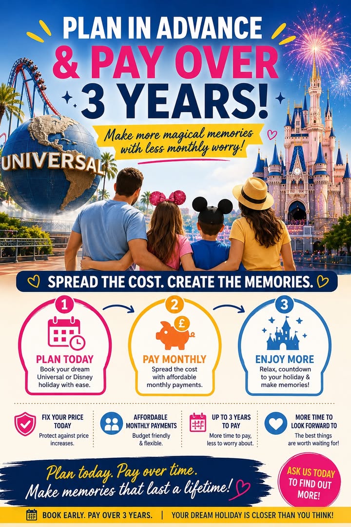 🌴✨ ORLANDO JUNE 2029 MEGA DEAL FROM £38 PCM ✨🌴