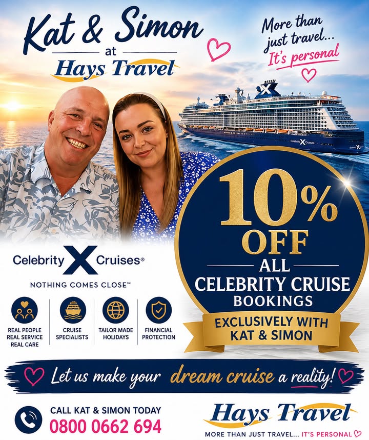 🚨 LIMITED TIME ONLY – SAVE 10% ON ALL CELEBRITY CRUISES 🚨
