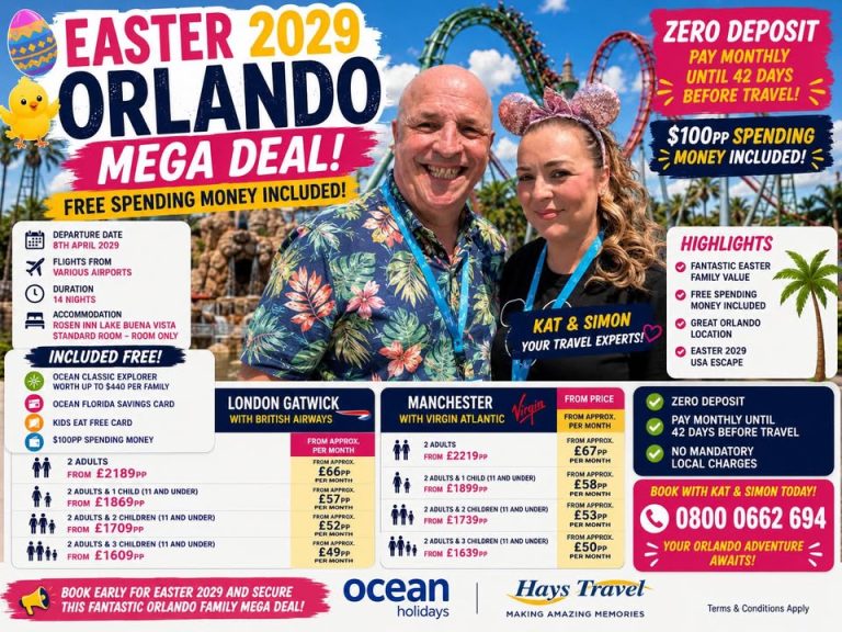 🌟 EASTER 2029 ORLANDO MEGA DEAL 🌟